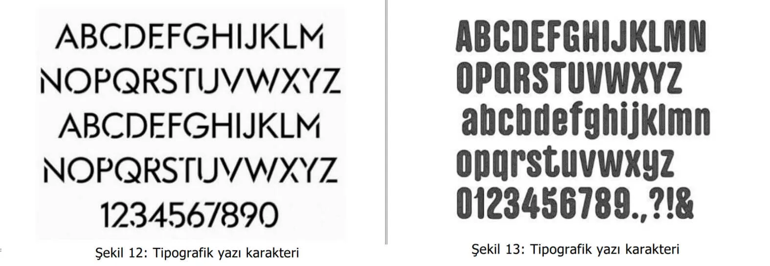 tipografik yazı karakter örnekleri-zeytinburnu web tasarım